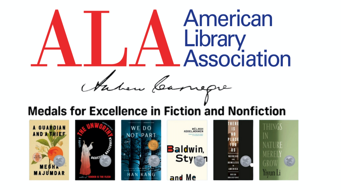 ALA Announces Shortlist for 2026 Andrew Carnegie Medals for Excellence in Fiction and Nonfiction