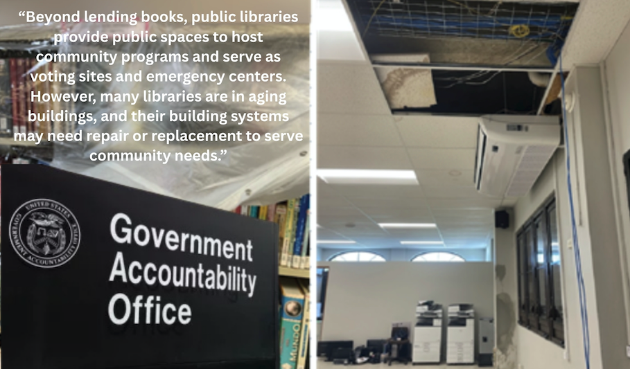 GAO Report: Many Public Library Buildings in the U.S. Are in 'Poor' Condition