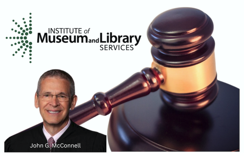 Rhode Island Judge Declines to Stay His IMLS Injunction
