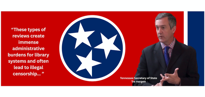 Publishers, Freedom to Read Advocates Sound Alarm on Tennessee Plan to Review Library Collections