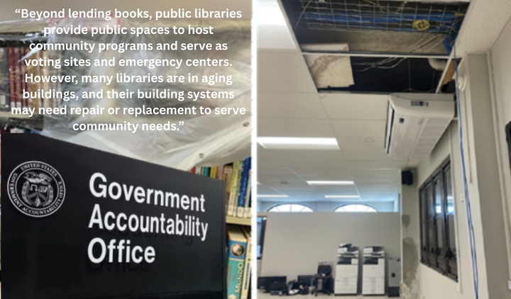 GAO Report: Many Public Library Buildings in the U.S. Are in 'Poor' Condition